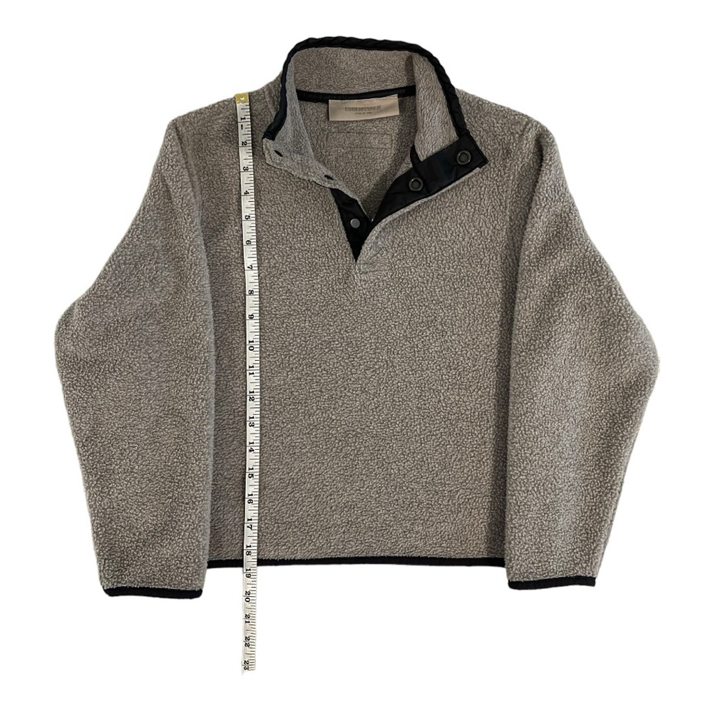 Essentials Set Fear of God Kids Polar Fleece Pullover - Picture 5 of 13
